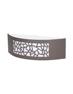 Aplique pared Maro E27 Máx. 14W Gris antracita 2