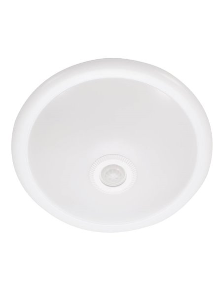 Plafón techo Kigoma con sensor movimiento y crepuscular 2x25W (LED) E27
