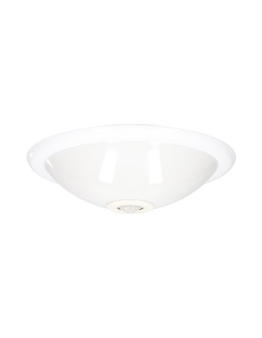 Plafón techo Kigoma con sensor movimiento y crepuscular 2x25W (LED) E27