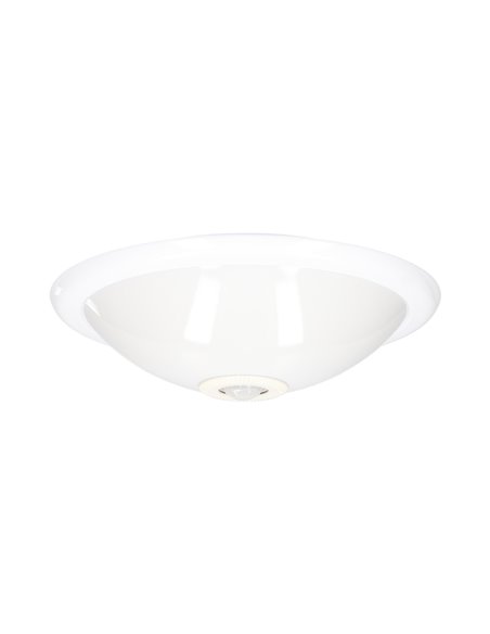 Plafón techo Kigoma con sensor movimiento y crepuscular 2x25W (LED) E27