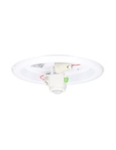 Plafón techo Kigoma con sensor movimiento y crepuscular 2x25W (LED) E27