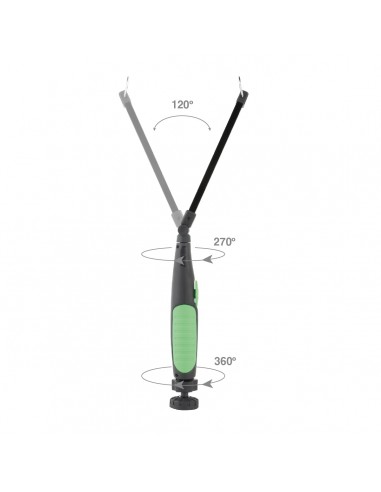 Linterna de trabajo LED recargable USB plegable 300lm