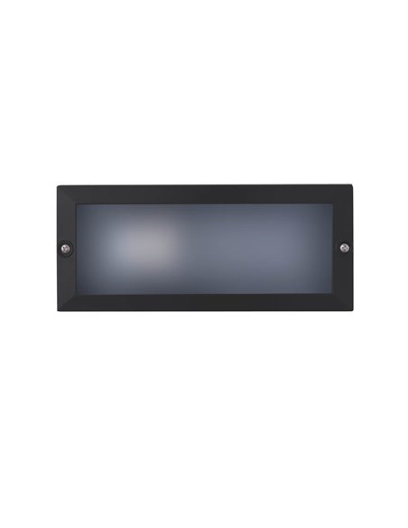 Aplique pared Befale E27 Máx. 60W Gris antracita