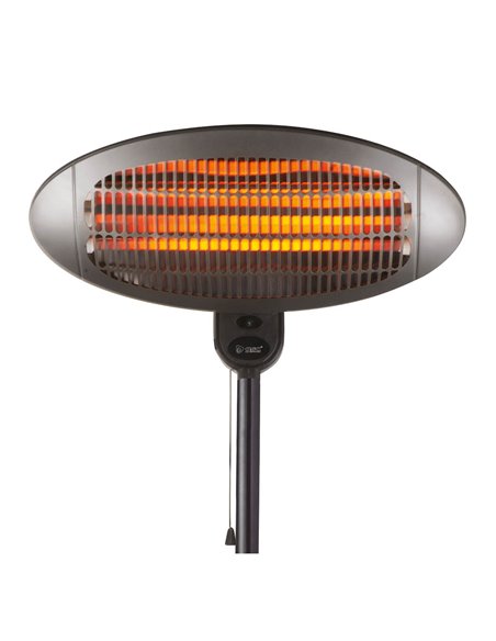 Estufa con soporte para exterior de cuarzo Máx. 2200W