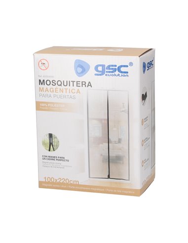 Mosquitera magnética para puertas 100x220cm