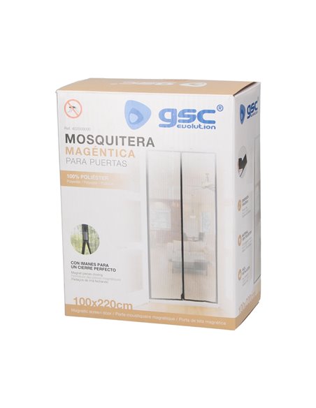 Mosquitera magnética para puertas 100x220cm