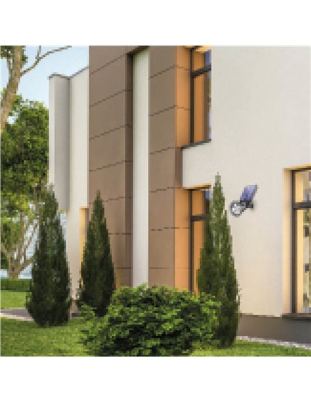 Estaca jardín solar LED Alezu 4200K IP67 regulable
