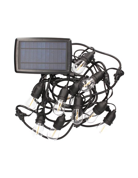 Kit guirnalda decorativa solar Helem 5M 10 lámparas IP44                                        