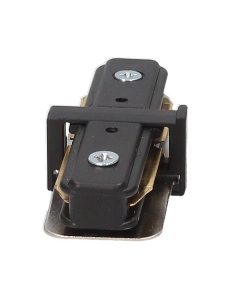 Conector reto para refletor monofásico Preto