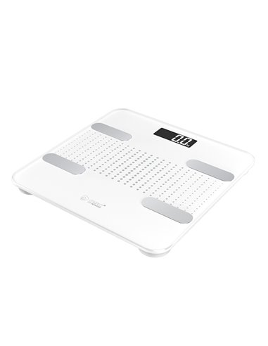 Báscula de baño inteligente Milak Blanco