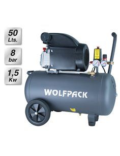 Compressor Wolfpack 50 Litros 2.0 HP Sem Óleo