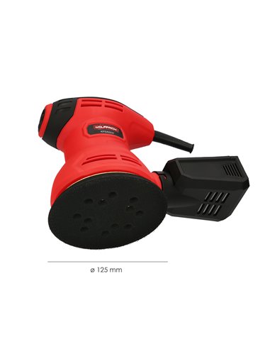 Lixadeira orbital Wolfpack 240 Watts. Disco Ø 125 mm.