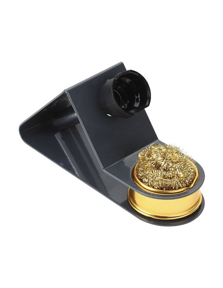 Suporte para ferro de soldar com lupa e clipes de crocodilo HRV7571 - Nimo