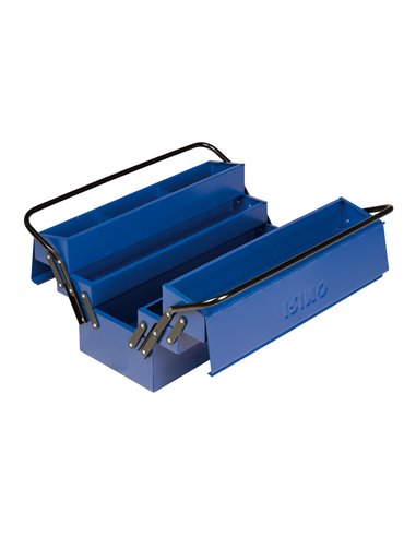 Caixa de Ferramentas com 2 Alças e 5 Bandejas 500x210x245mm 902131 Irimo