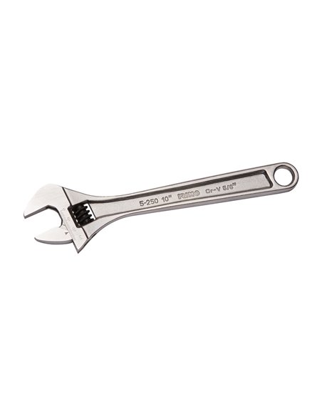 Llave ajustable de moleta central 12" cromada 5-300c-1 irimo