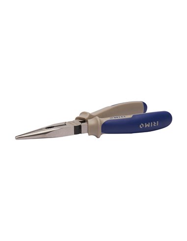 Alicate boca semi redonda con mango bimaterial, 161mm 612-160-1 irimo