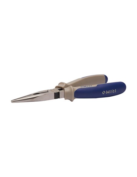 Alicate boca semi redonda con mango bimaterial, 161mm 612-160-1 irimo
