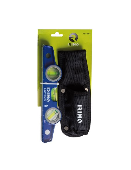 Alumínio Injetado Magnético Nível Sólido 250mm com Bolsa 983-25-1 Irimo