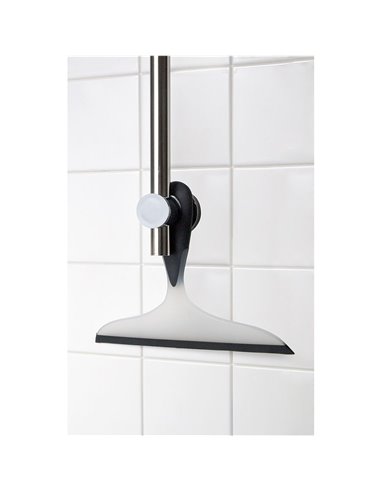 Limpiador para el baño/ducha loano, negro/blanco 18752100 wenko