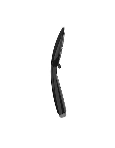 Cabezal de ducha young 11cm, negro 23941100 wenko