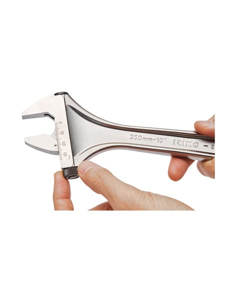 Llave ajustable moleta lateral 6" cromada 001021 irimo