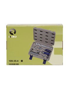 Juego vasos y puntas 1/4", 35 piezas 109-35-4 irimo 2