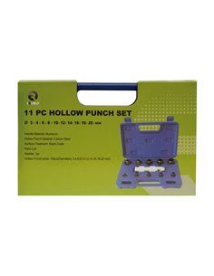 Conjunto de 10 Punções 3-20mm com Cabo 11 Peças 332-51-4 Irimo 2