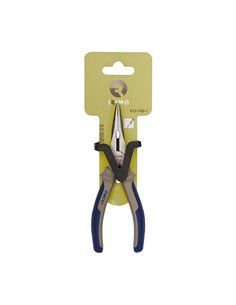 Alicate boca semi redonda con mango bimaterial, 161mm 612-160-1 irimo 2