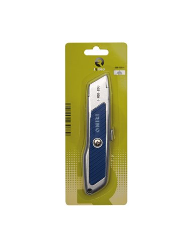 Cutter seguridad autoretráctil cuchilla trapezoidal 668-150-1 irimo