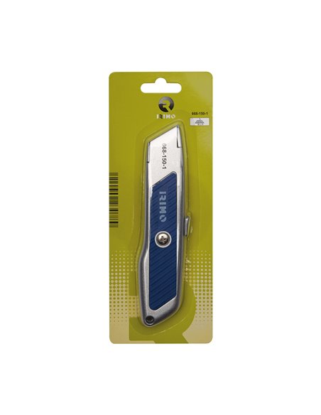 Cutter seguridad autoretráctil cuchilla trapezoidal 668-150-1 irimo