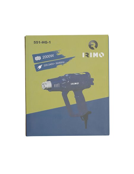 Pistola de calor 2000w 551-hg-1 irimo