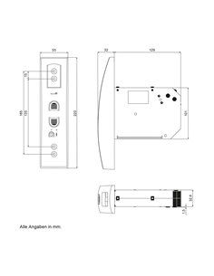 Rolo selecionador elétrico SCHELLENBERG Power 45 22638 2