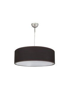 Colgante Planetario Cilind. Marron (regx35) 1xe27