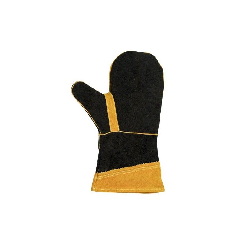 Luva de couro para churrasco Papillon 34 cm. (1 unidade)