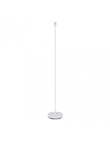 Arm. Pie De Salon Cara 1xe27 Blanco 148x25x25 Cm