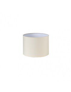Pantalla Cilindrica Dori E27 Beis 25Dx25dx20h Cm Tejido Popelin