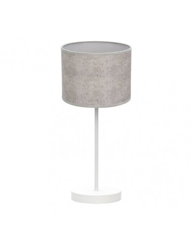 Jerte Candeeiro de mesa 1xe14 Branco/Cinzento...