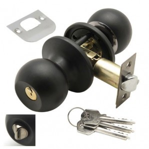 Pomo Wolfpack Con Llave Con Condena Negro Para Entrada