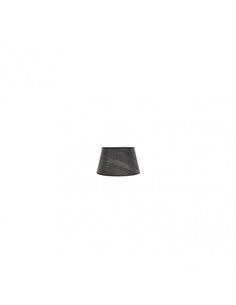 Pantalla Salma Pinza Madera Negra 10dx8dx8h Conica Abierta