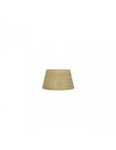 Pantalla Salma E27 Natural 15dx12dx13h Conica Abierta