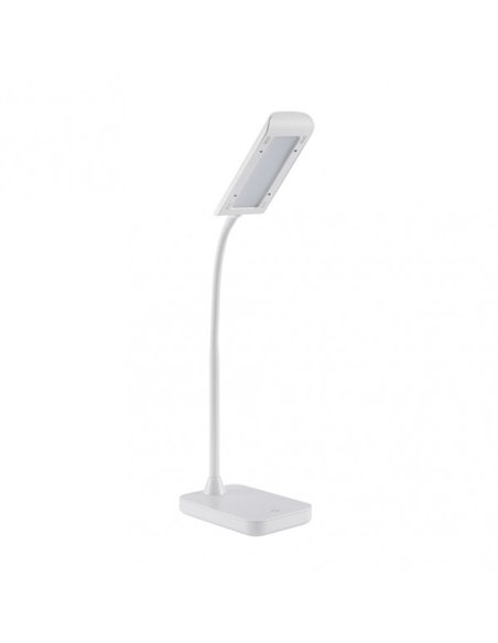 Flexo Oliver 5w 6000k Blanco 375lm 43x10x25 Cm Regulable 3 Intensidades, Flexible, Orientable Y Tactil