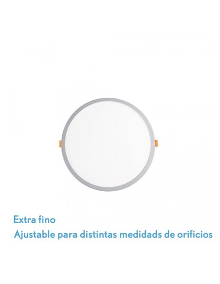 Downlight 8w 5500k Blanco Lejania 1x12x12cm  760lm Empotrar Corte Ajustable 5-10,5d