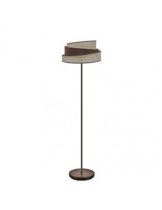 Pie Salon Hara 1xe27 Marron/marron 162x40x40 Cm