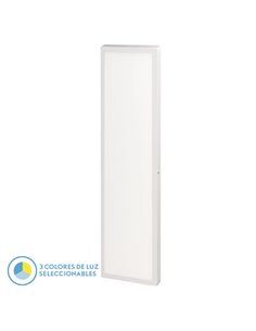 Painel LED Llano Superfície 72W 3000-6500K Branco 30x120cm  