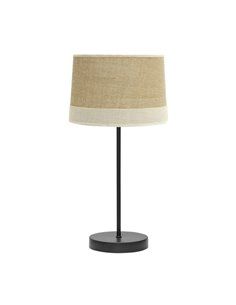 Sobremesa Tietar 1xe14 Saco/beis  44x22x22 Cm