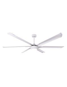 Ventilador de Teto DC Marea Branco 6 Lâminas de Alumínio