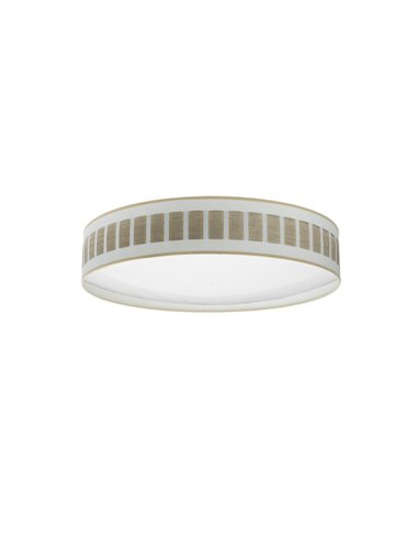 Plafon 96w Ivanna Blanco-madera Clara 7488lm 3000k,4000k,6500k 14x60x60 Cm