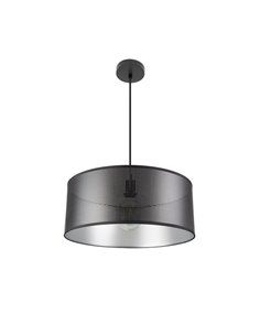 Colgante Anastasia 1xe27 Negro/negro-plata Regx50x50 Cm