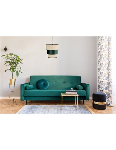 Pendente 3 abajures Lucio1xe27 Verde Reg X 37d