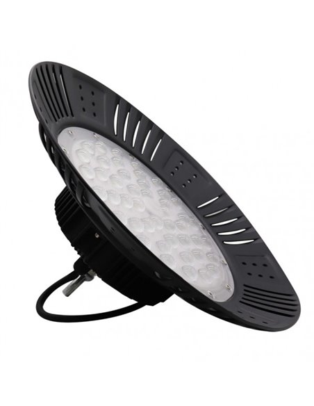 Industriehaube Granit 100w 6500k Schwarz 11000lm 11x30x30 cm